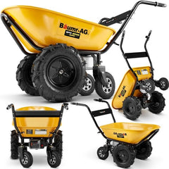 Carriola elettrica BPR-800E 100 L 260 kg potente e maneggevole - immagine 3