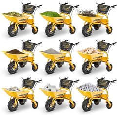 Carriola elettrica Higher 500W per trasporto rapido e pulito - immagine 2