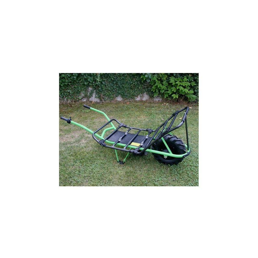 Carriola elettrica Zoette Clas Charrette verde per uso versatile
