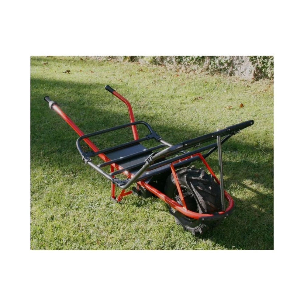 Carriola elettrica Zoette Pro Charrette rossa per lavori pesanti
