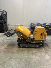 Mini betoniera cingolata 200 L per calcestruzzo in cantiere