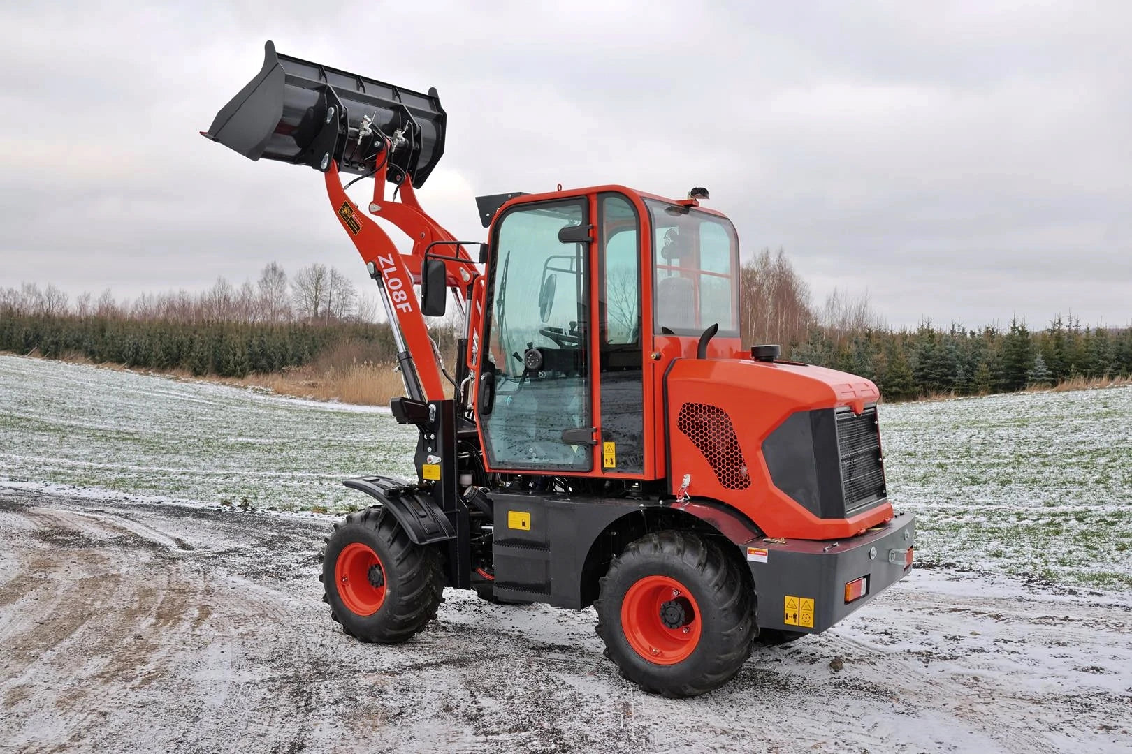 Caricatore frontale APS ZL08F compatto per movimentazione - immagine 8