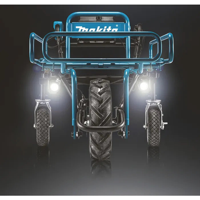 Carriola assistita Makita LXT 18V per giardino e cantiere - immagine 3