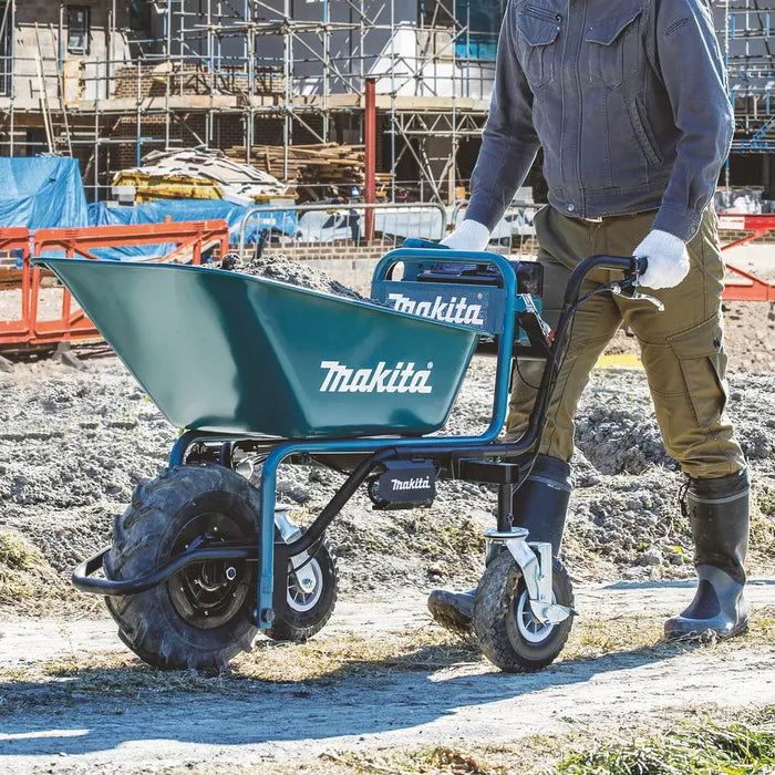 Carriola assistita Makita LXT 18V per giardino e cantiere - immagine 7