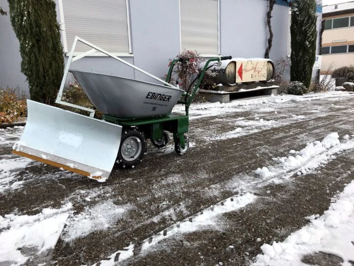 Carriola elettrica Donkey Plus con lama da neve per inverno - immagine 4