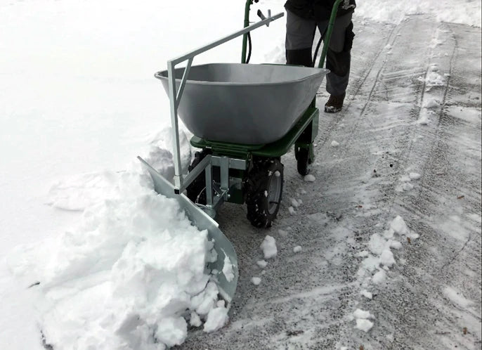 Carriola elettrica Donkey Plus con lama da neve per inverno - immagine 5
