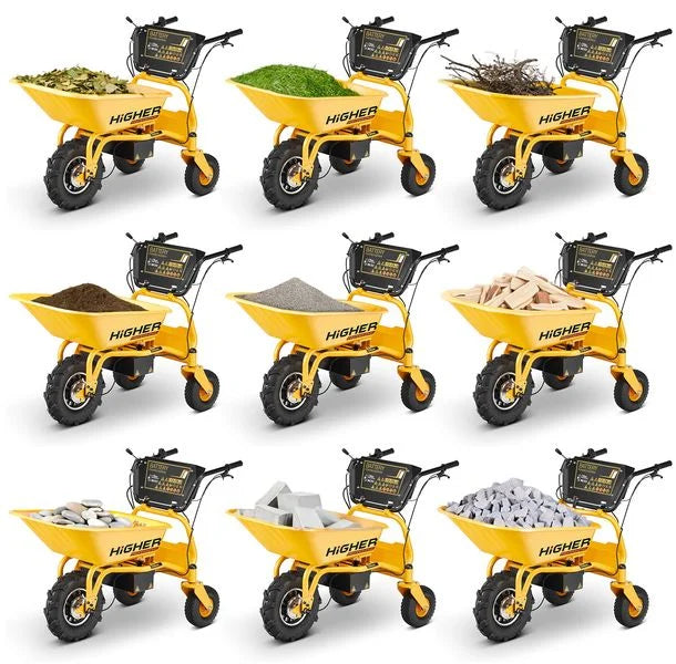 Carriola elettrica Higher 500W per trasporto rapido e pulito - immagine 2