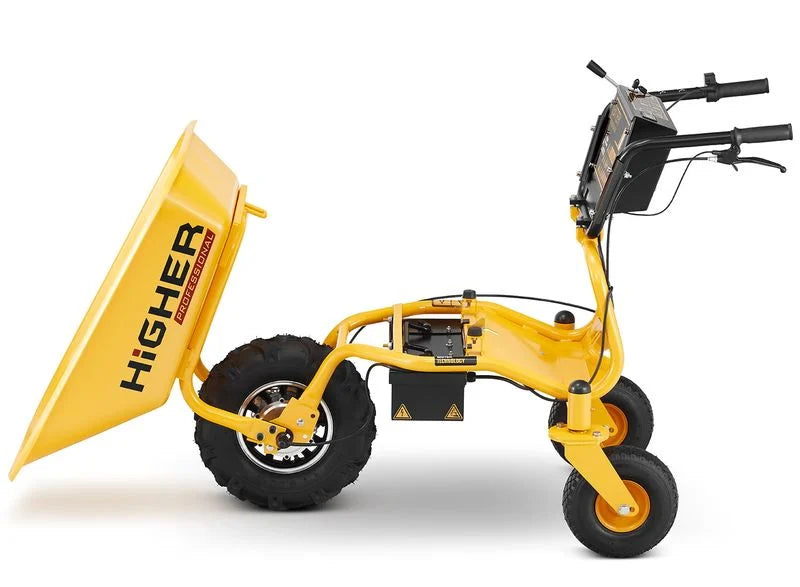 Carriola elettrica Higher 500W per trasporto rapido e pulito - immagine 7