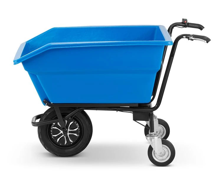 Carriola elettrica KEA-230 300 L 300 kg con benna ribaltabile - immagine 11