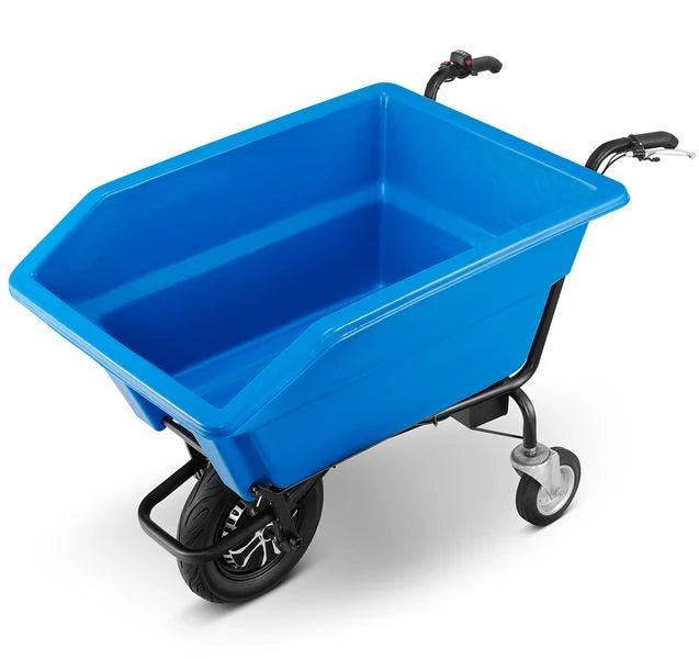 Carriola elettrica KEA-230 300 L 300 kg con benna ribaltabile - immagine 12