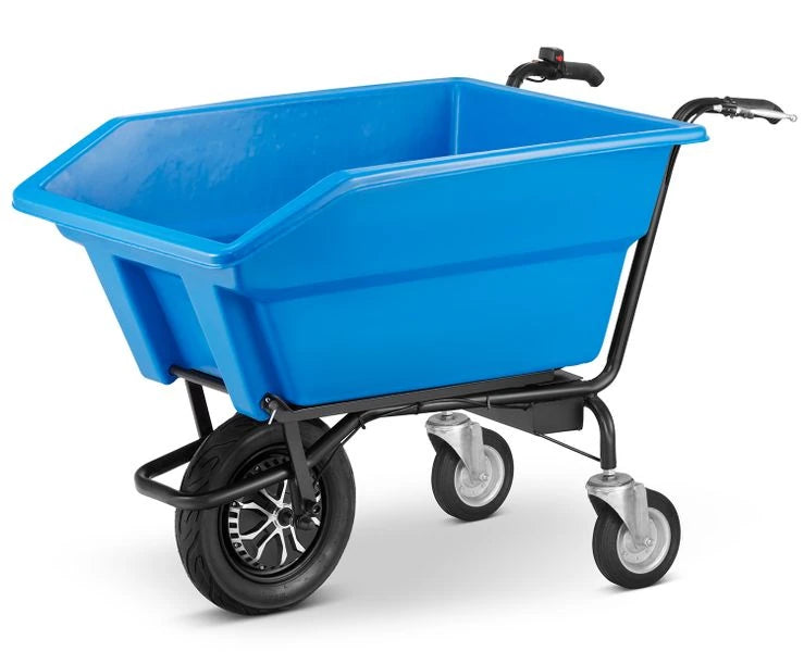 Carriola elettrica KEA-230 300 L 300 kg con benna ribaltabile - immagine 14