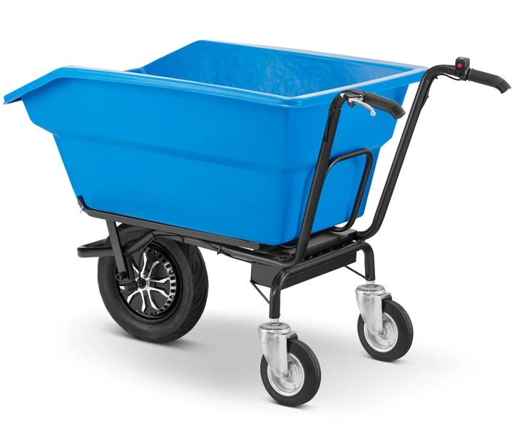 Carriola elettrica KEA-230 300 L 300 kg con benna ribaltabile - immagine 16