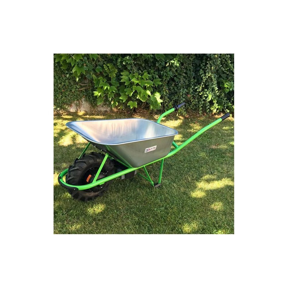 Carriola elettrica Zoette Clas 100-10 verde per giardino - immagine 8
