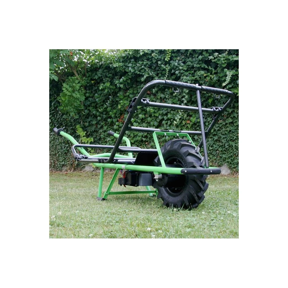 Carriola elettrica Zoette Clas Charrette verde per uso versatile - immagine 3