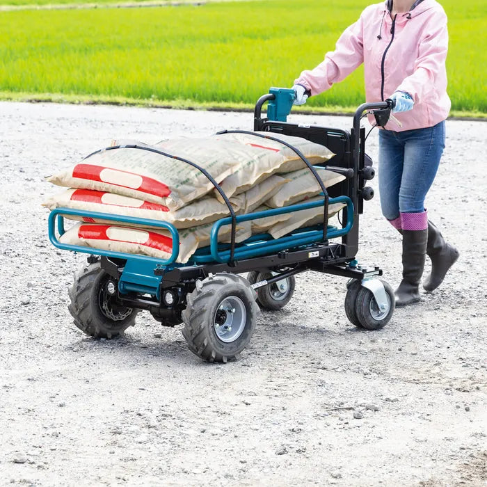 Carriola Makita LXT 18Vx2 per lavori verdi e manutenzione - immagine 6