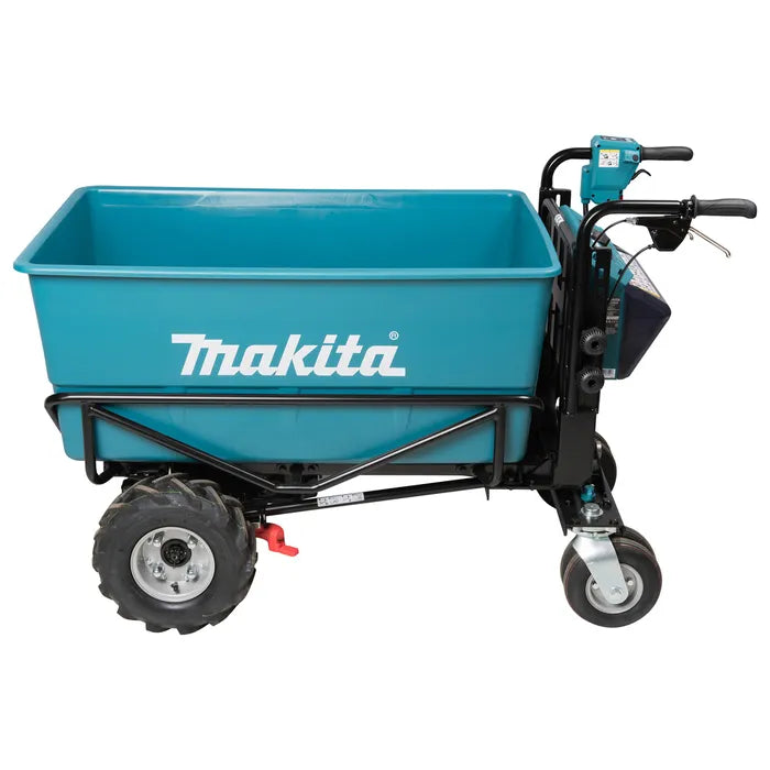 Carriola Makita LXT 18Vx2 robusta per carichi da cantiere - immagine 3