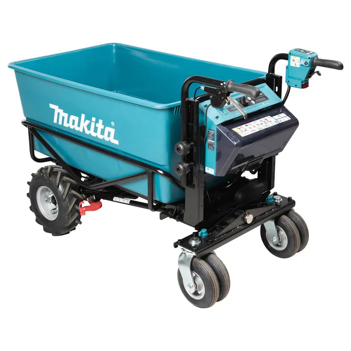 Carriola Makita LXT 18Vx2 robusta per carichi da cantiere - immagine 4