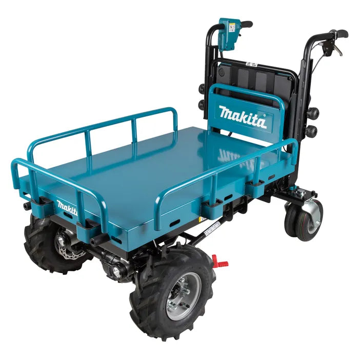 Carriola professionale Makita LXT 18Vx2 per trasporto intensivo - immagine 2