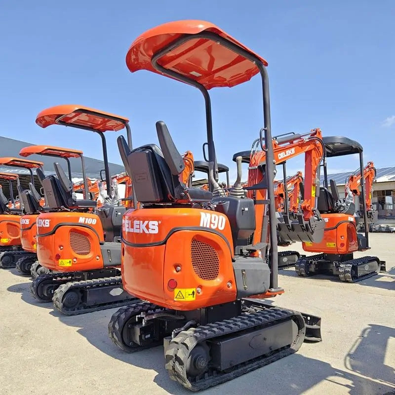 Mini attrezzatura agricola Deleks M90 compatta e robusta - immagine 6