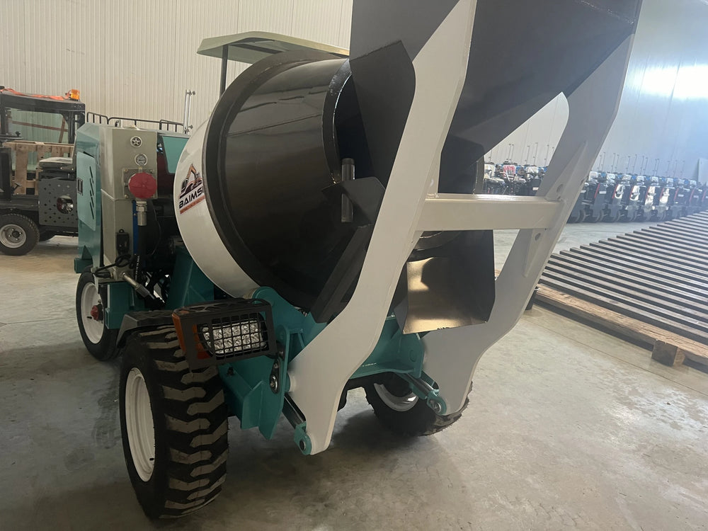 Mini betoniera autocaricante 500 L per cantieri compatti - immagine 17
