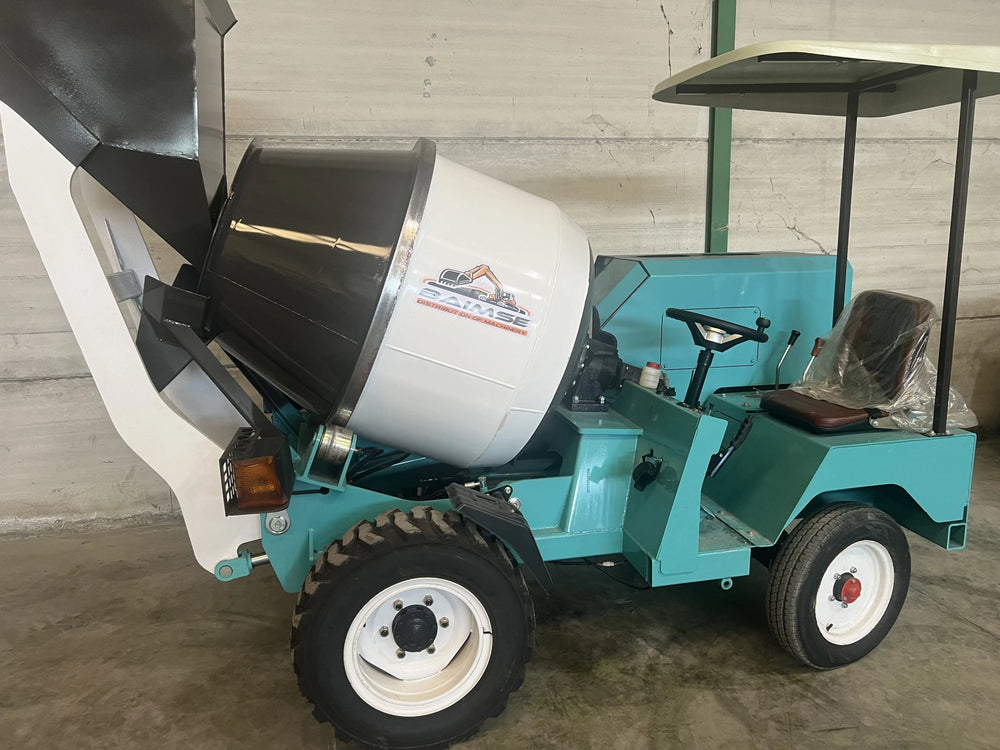 Mini betoniera autocaricante 500 L per cantieri compatti - immagine 3