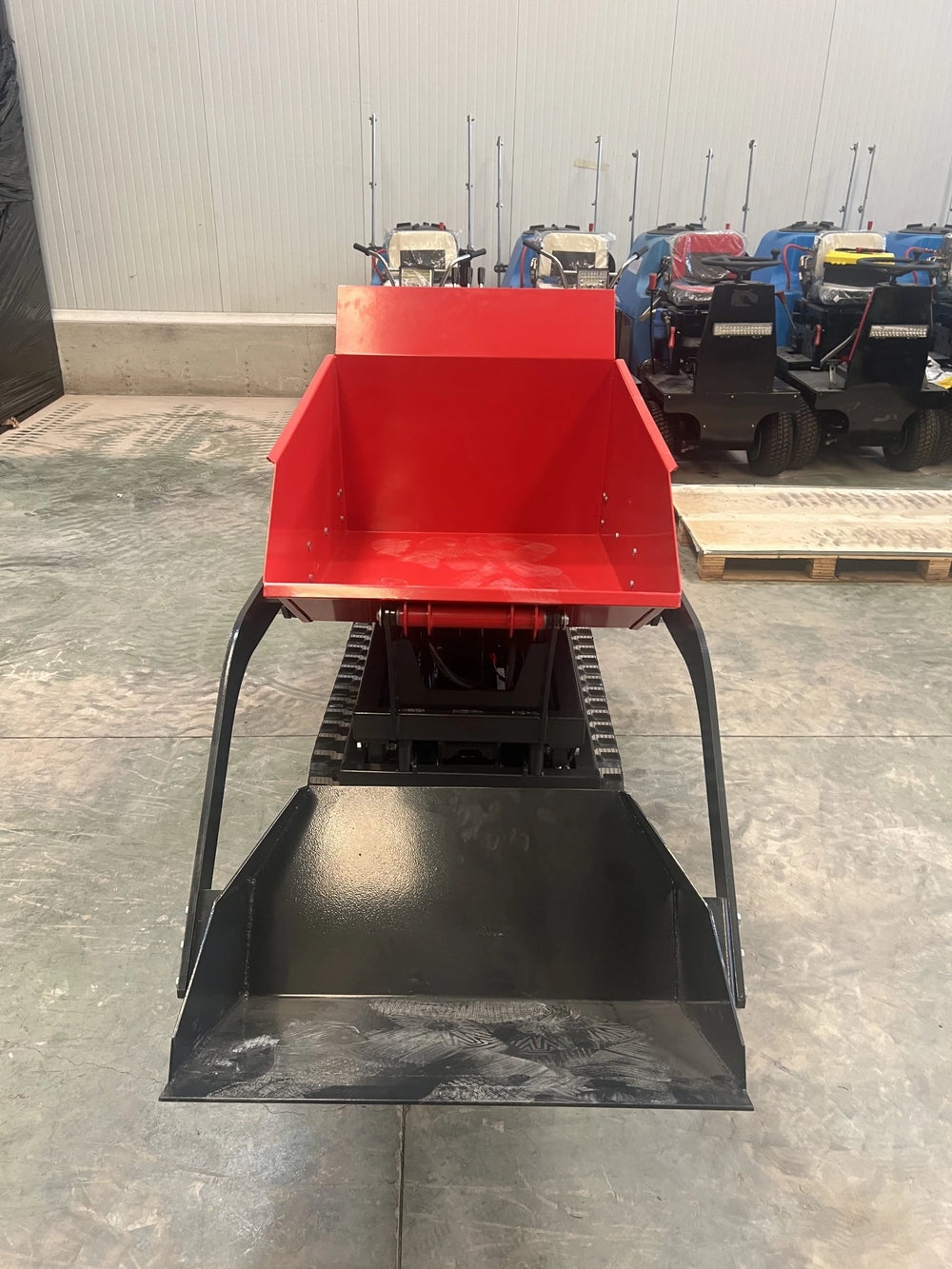 Mini dumper autocaricante 500 kg per trasporto materiali - immagine 14