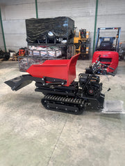 Mini dumper autocaricante 500 kg per trasporto materiali - immagine 2