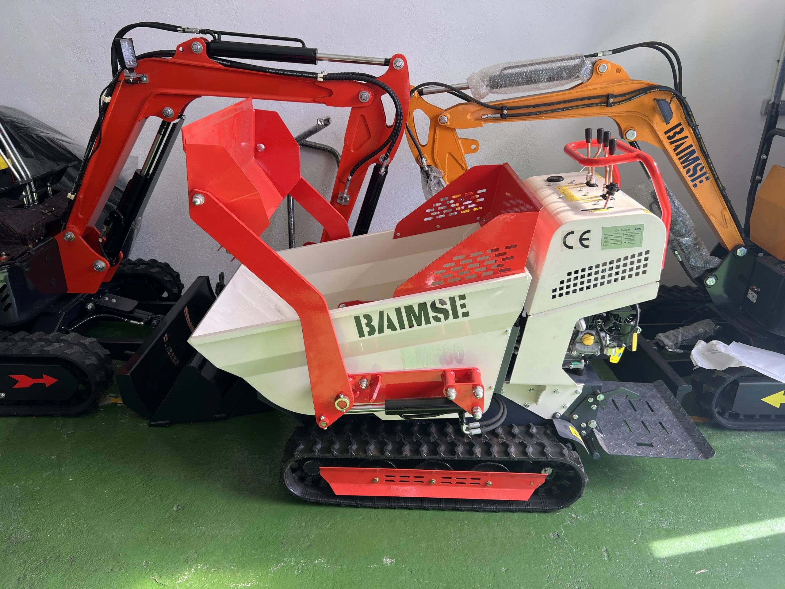 Mini dumper Baimse 500 kg compatto per terreni difficili - immagine 3