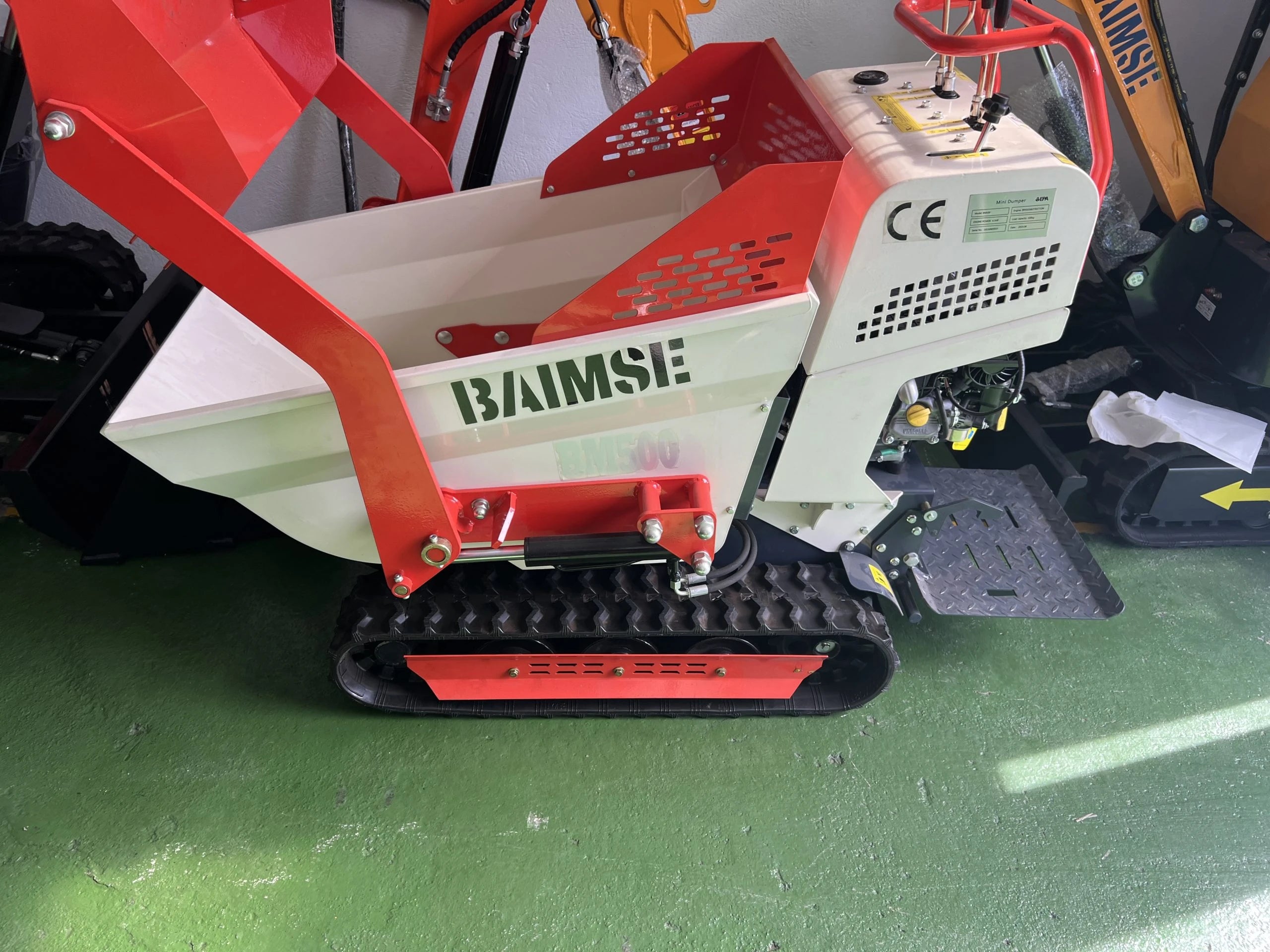 Mini dumper Baimse 500 kg compatto per terreni difficili - immagine 8