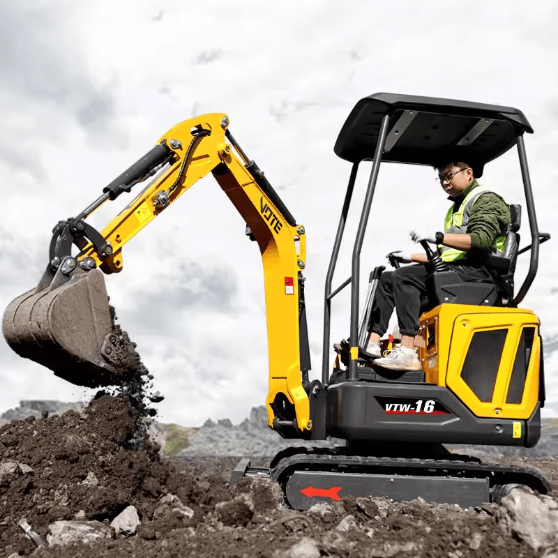 Mini escavatore 1 t Euro 5 con motore Kubota - immagine 2