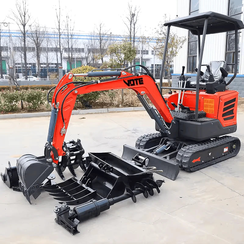 Mini escavatore 1 t Euro 5 con motore Kubota - immagine 4