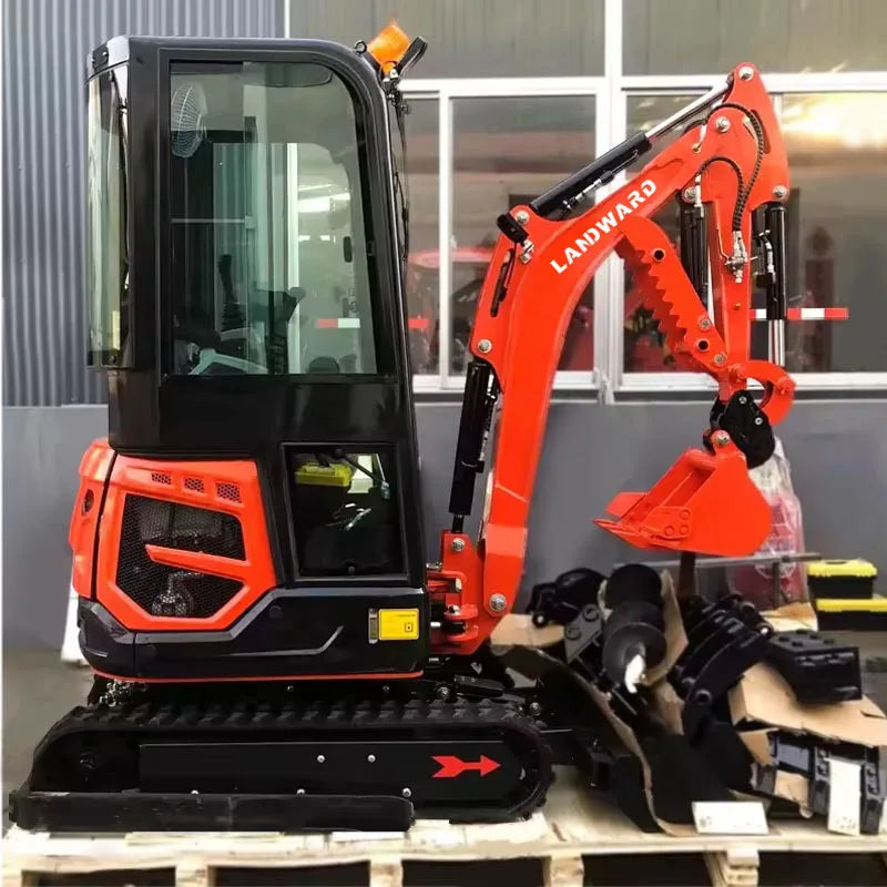 Mini escavatore 1,8 t compatto per scavi e paesaggistica - immagine 11