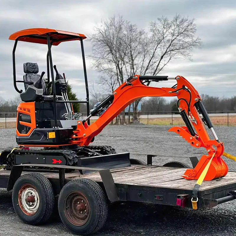 Mini escavatore 1,8 t compatto per scavi e paesaggistica - immagine 12