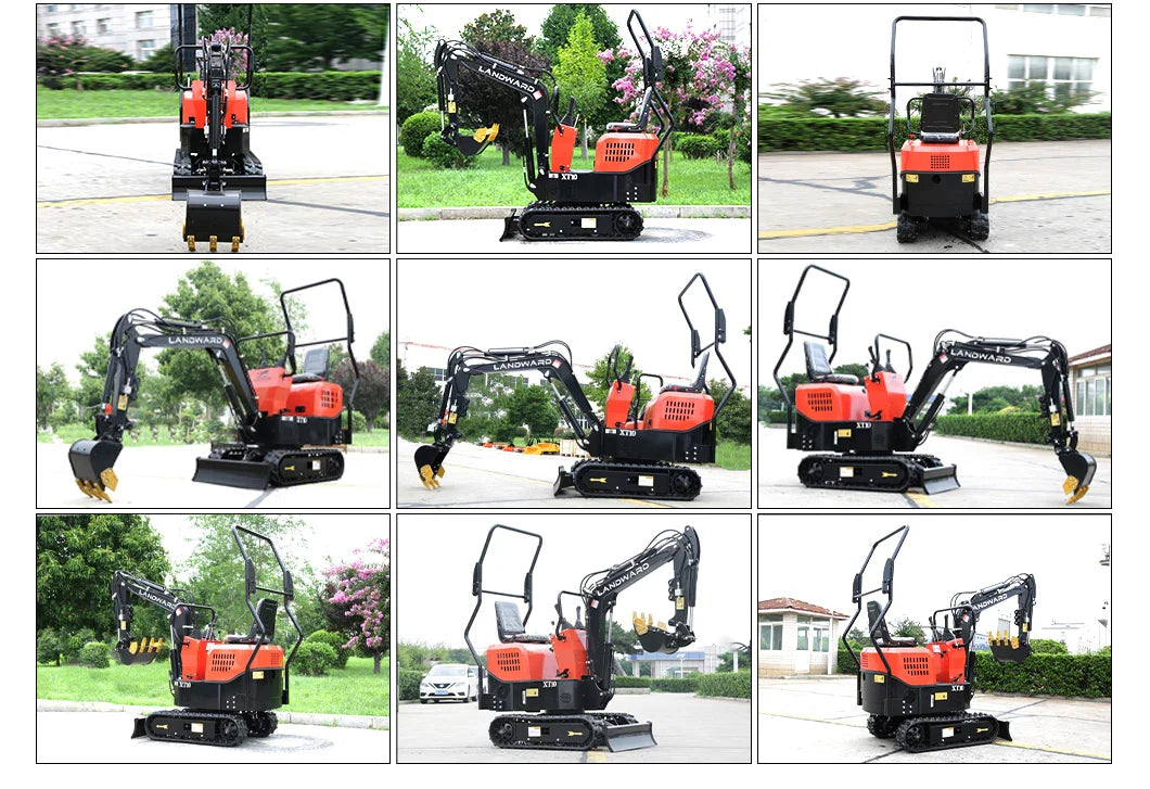 Mini escavatore 1,8 t compatto per scavi e paesaggistica - immagine 13