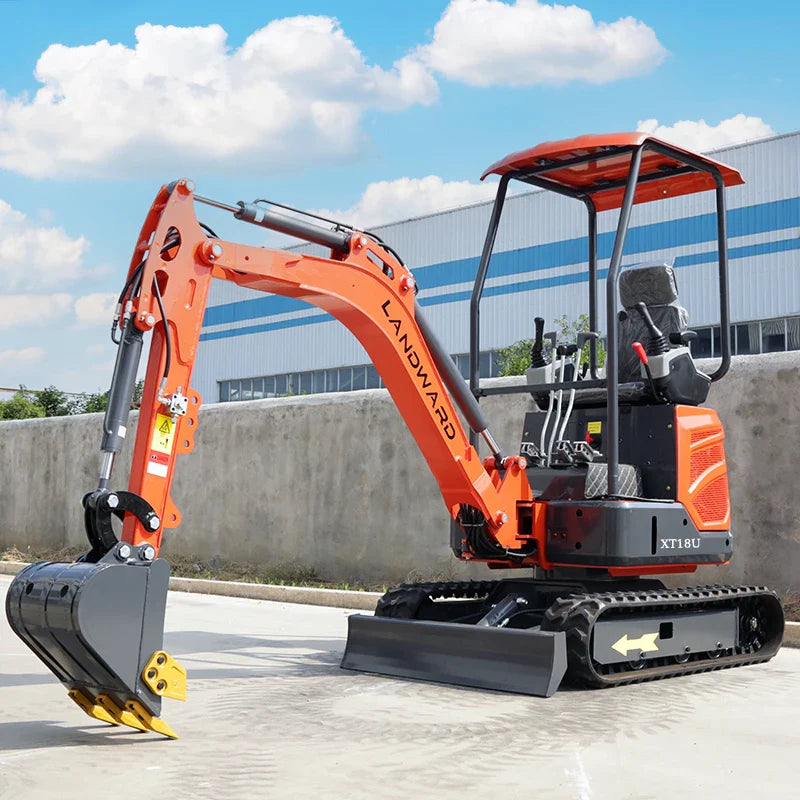Mini escavatore 1,8 t compatto per scavi e paesaggistica - immagine 18
