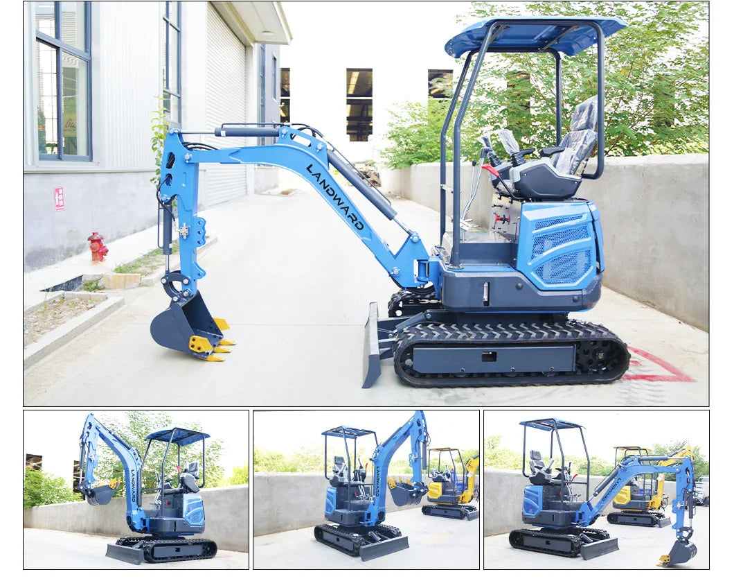 Mini escavatore 1,8 t compatto per scavi e paesaggistica - immagine 24