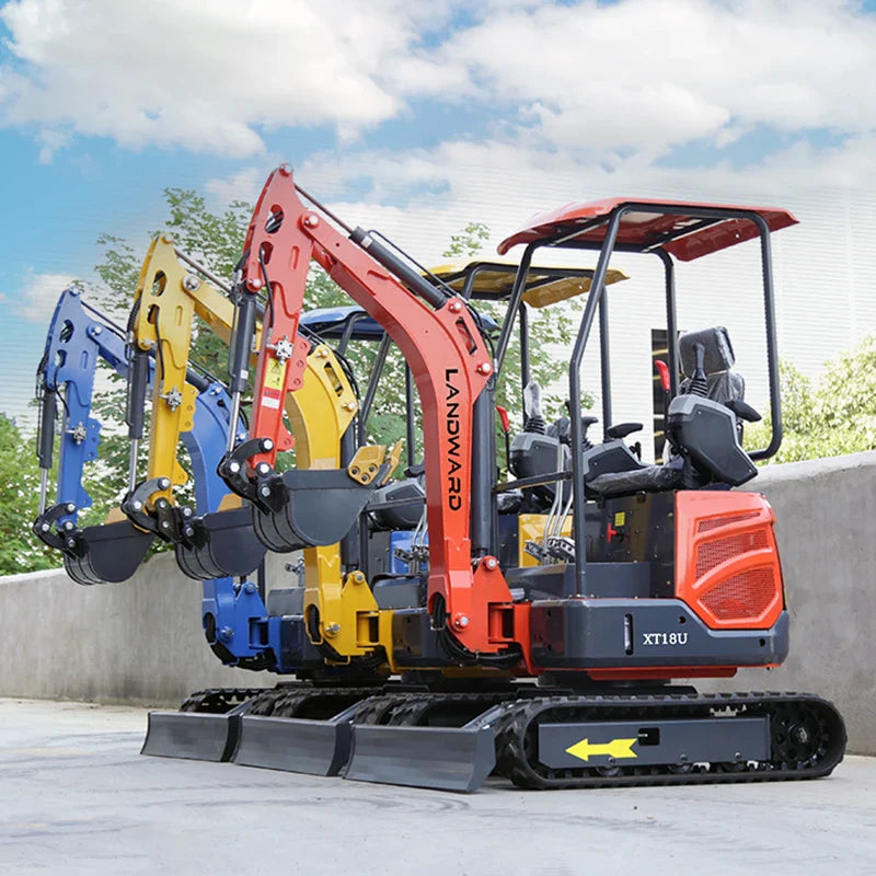 Mini escavatore 1,8 t compatto per scavi e paesaggistica - immagine 8
