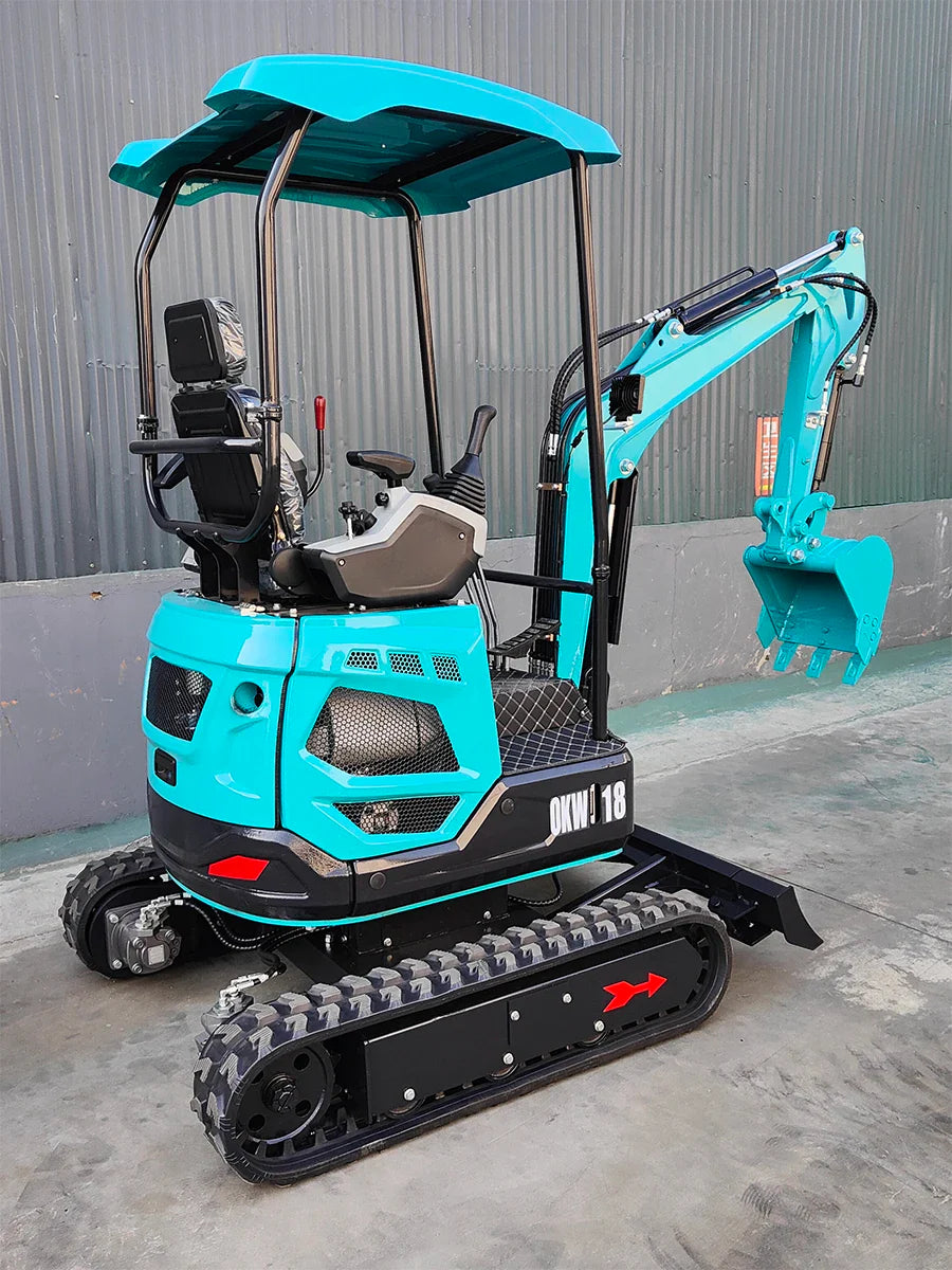 Mini escavatore cingolato 1,8 t per lavori versatili - immagine 13