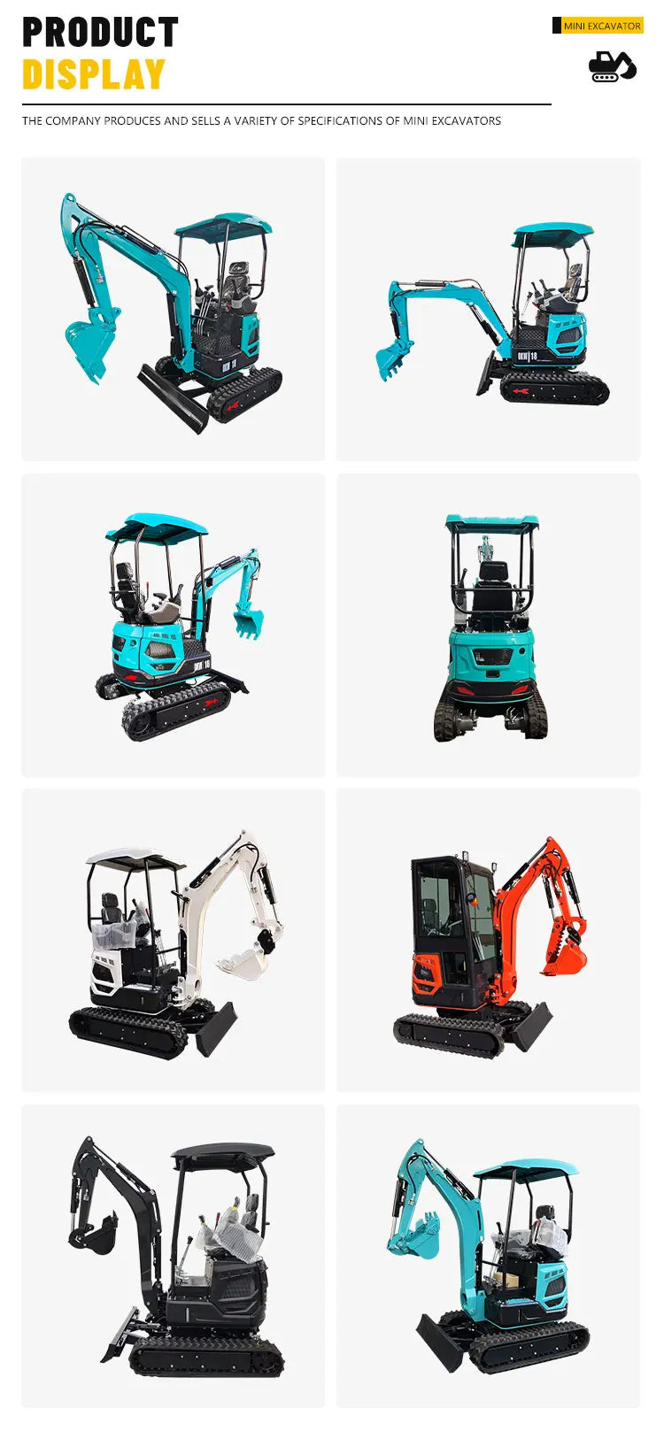 Mini escavatore cingolato 1,8 t per lavori versatili - immagine 5