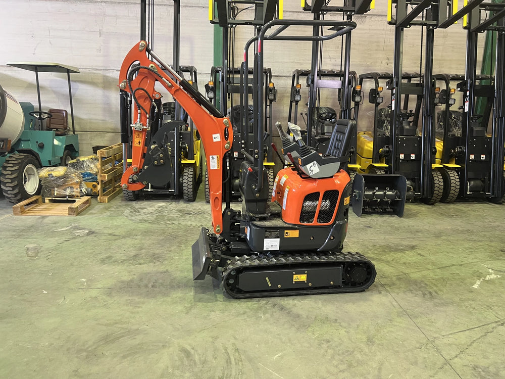 Mini escavatore Kubota 1200 kg con cingoli retrattili 74 cm - immagine 18