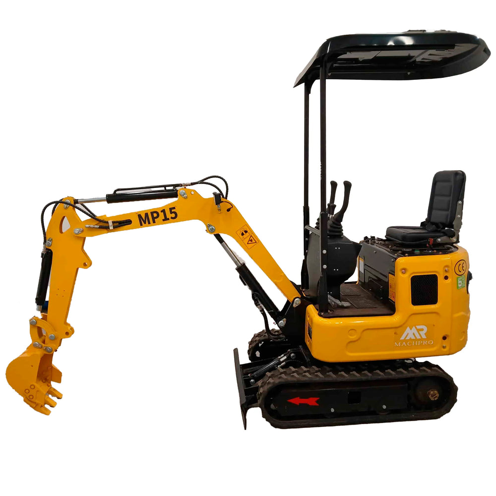 Mini escavatore Machpro MP15 compatto per lavori precisi - immagine 24