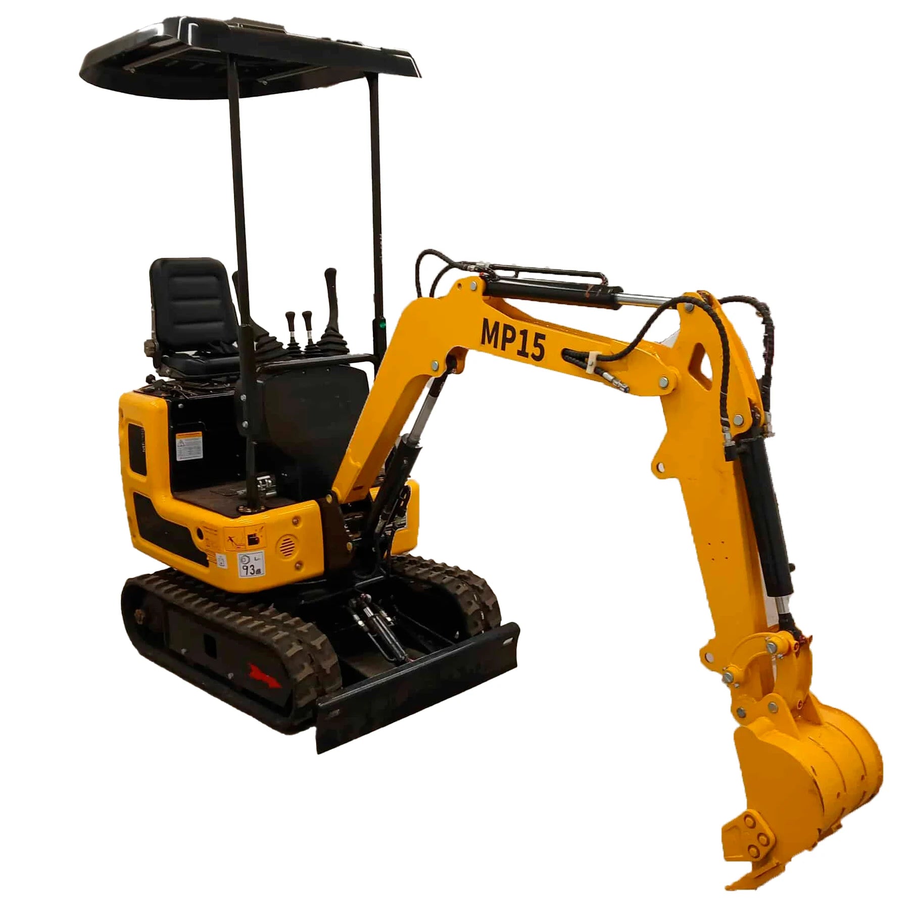 Mini escavatore Machpro MP15 compatto per lavori precisi - immagine 8