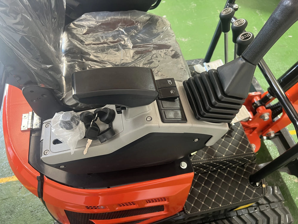 Mini escavatore rotativo Baimse 1800 kg con motore Kubota - immagine 15