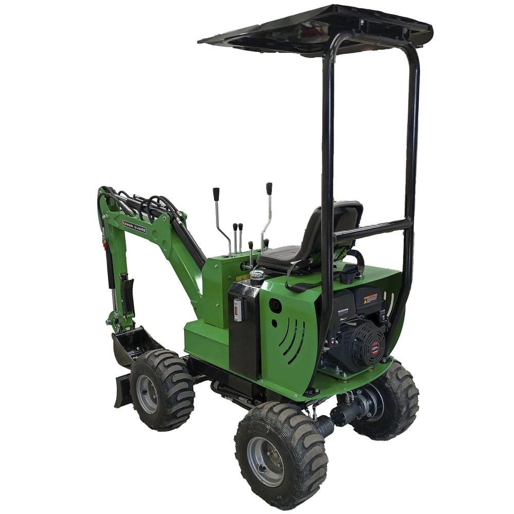Mini escavatore su ruote Caivu HFT7 agile e pratico - immagine 18