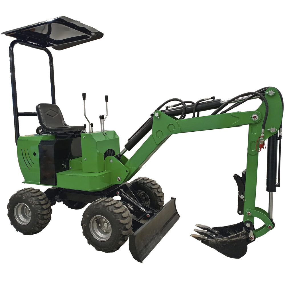 Mini escavatore su ruote Caivu HFT7 agile e pratico - immagine 20