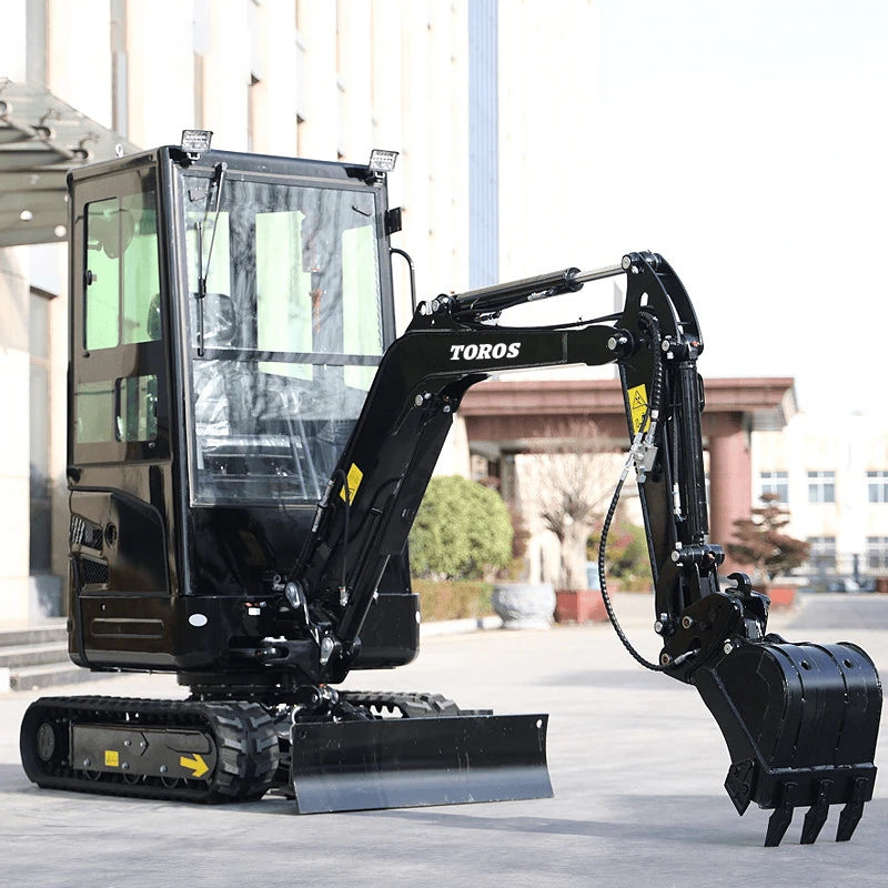 Mini escavatore Toros 1,8 t Kubota D902 per cantieri versatili - immagine 2