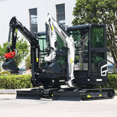 Mini escavatore Toros 1,8 t Kubota D902 per cantieri versatili - immagine 4