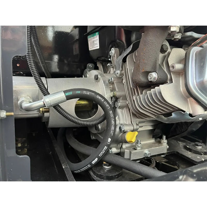 Mini pailleuse Deleks A80 Boz per allevamenti e lettiere - immagine 4