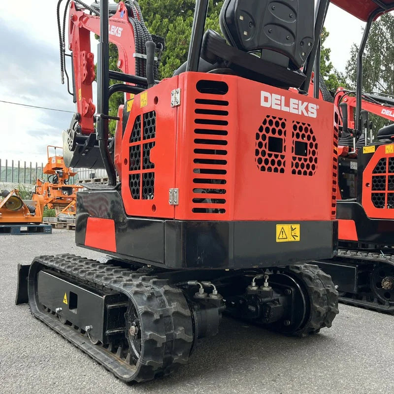Mini pailleuse Deleks A80 Boz per allevamenti e lettiere - immagine 9